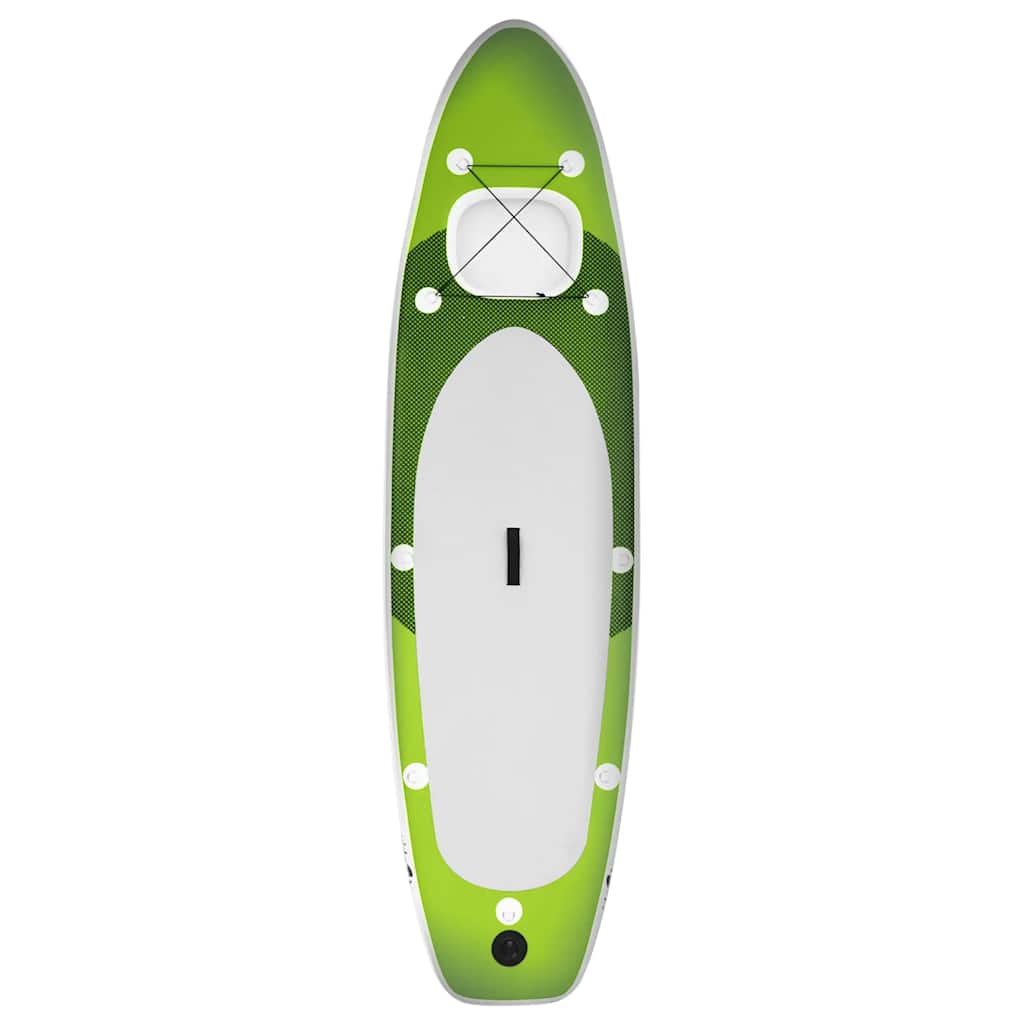 SUP-Board-Set Aufblasbar Blau 300x76x10 cm