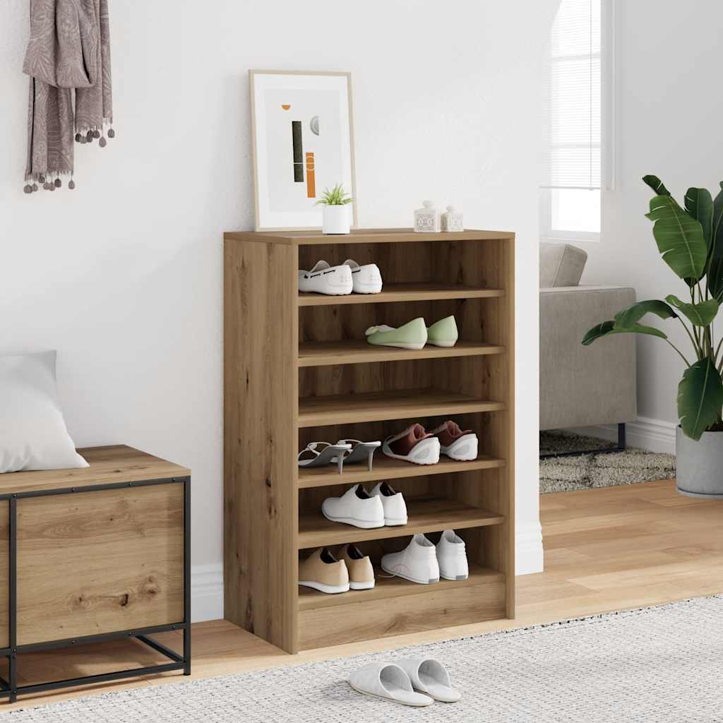 Schuhschrank Weiß 60x35x70 cm Holzwerkstoff