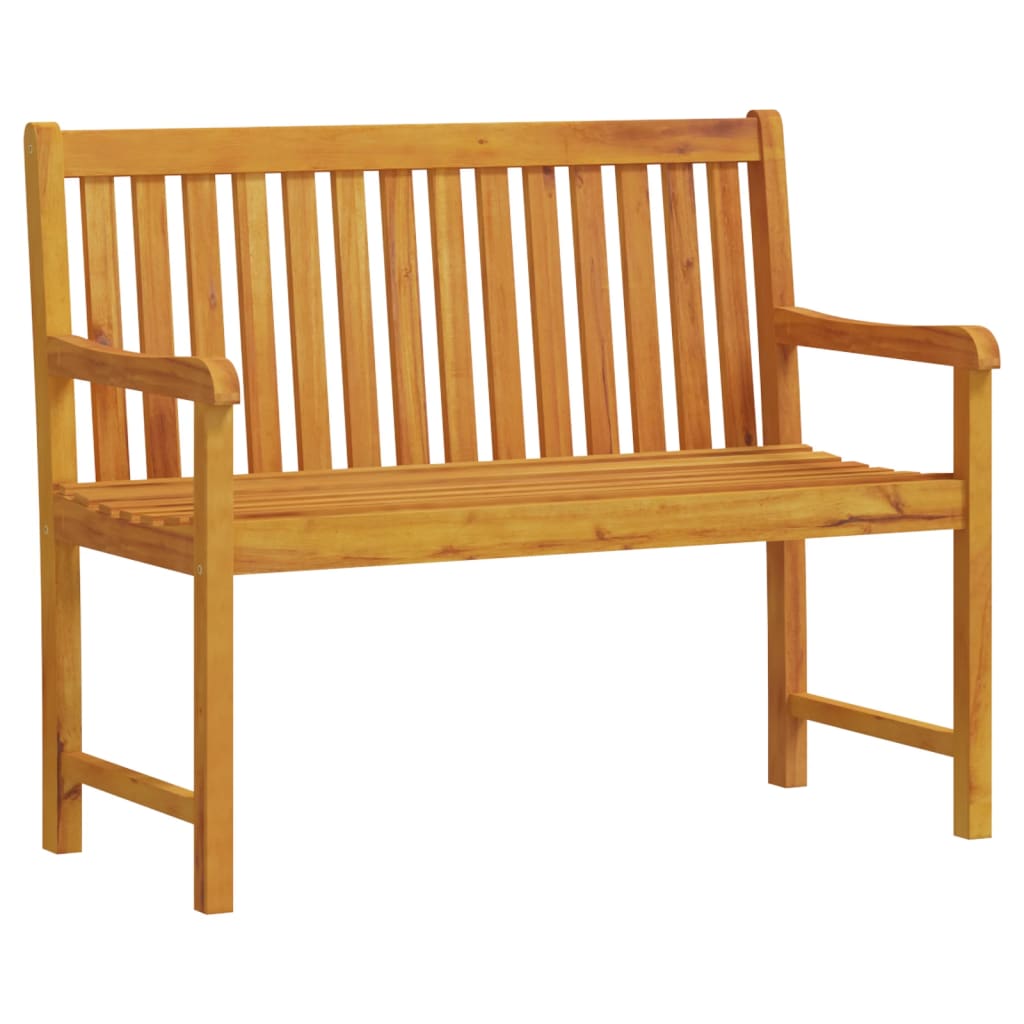 Bank Outdoor Natur 110 x 56 x 90 cm Massivholz Akazie