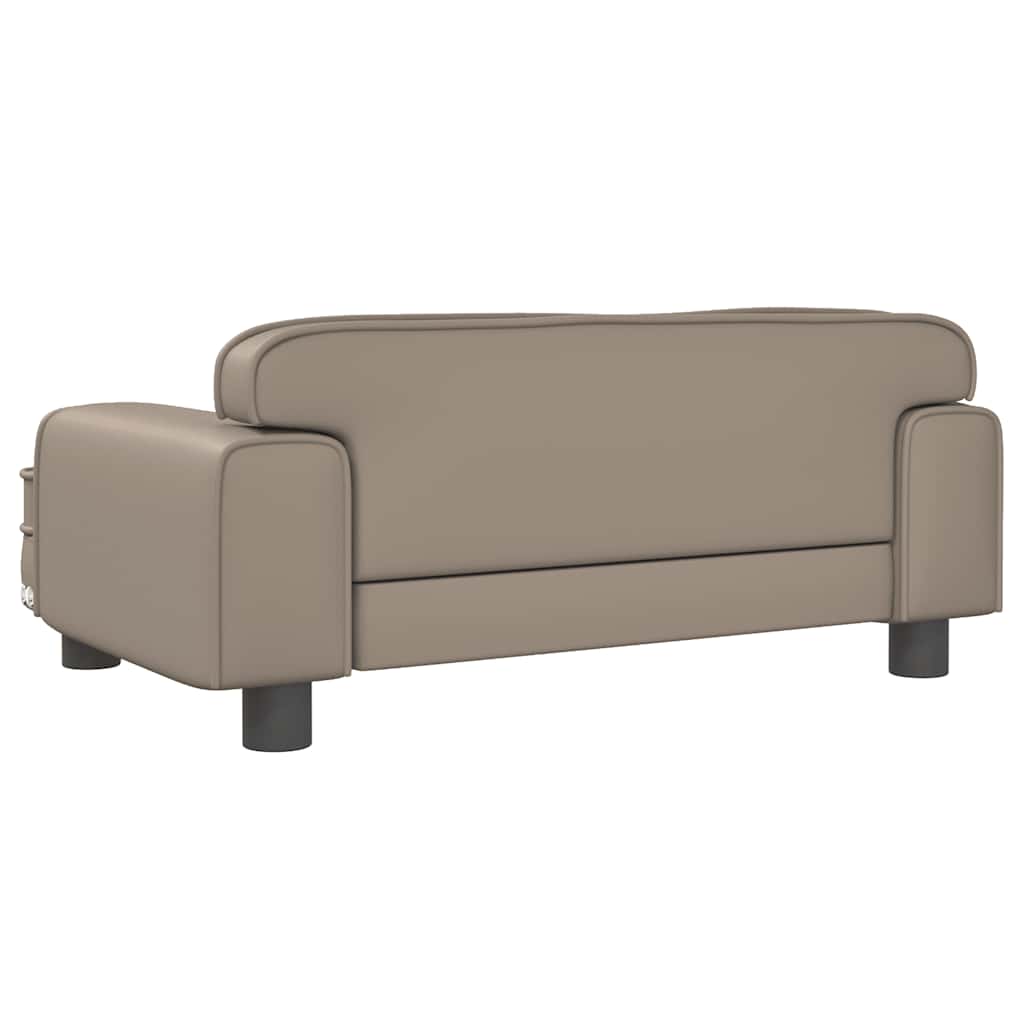 Hundebett Rosa 90x53x30 cm Samt