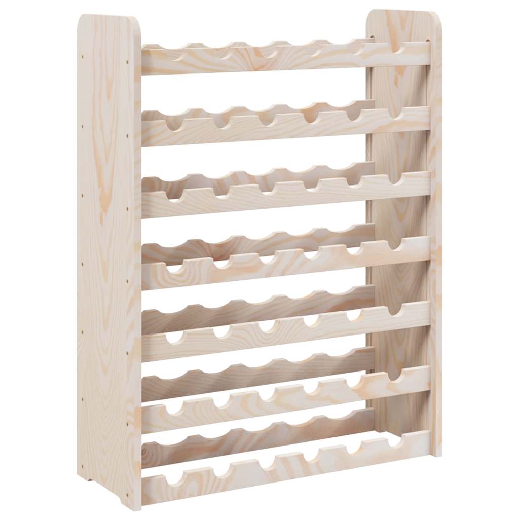 Weinregal 33x25x37 cm Massivholz Kiefer
