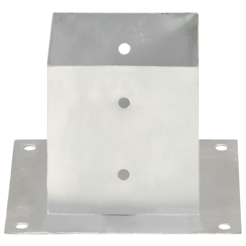 Pfostenanker 4 Stk. Verzinktes Metall 71 mm
