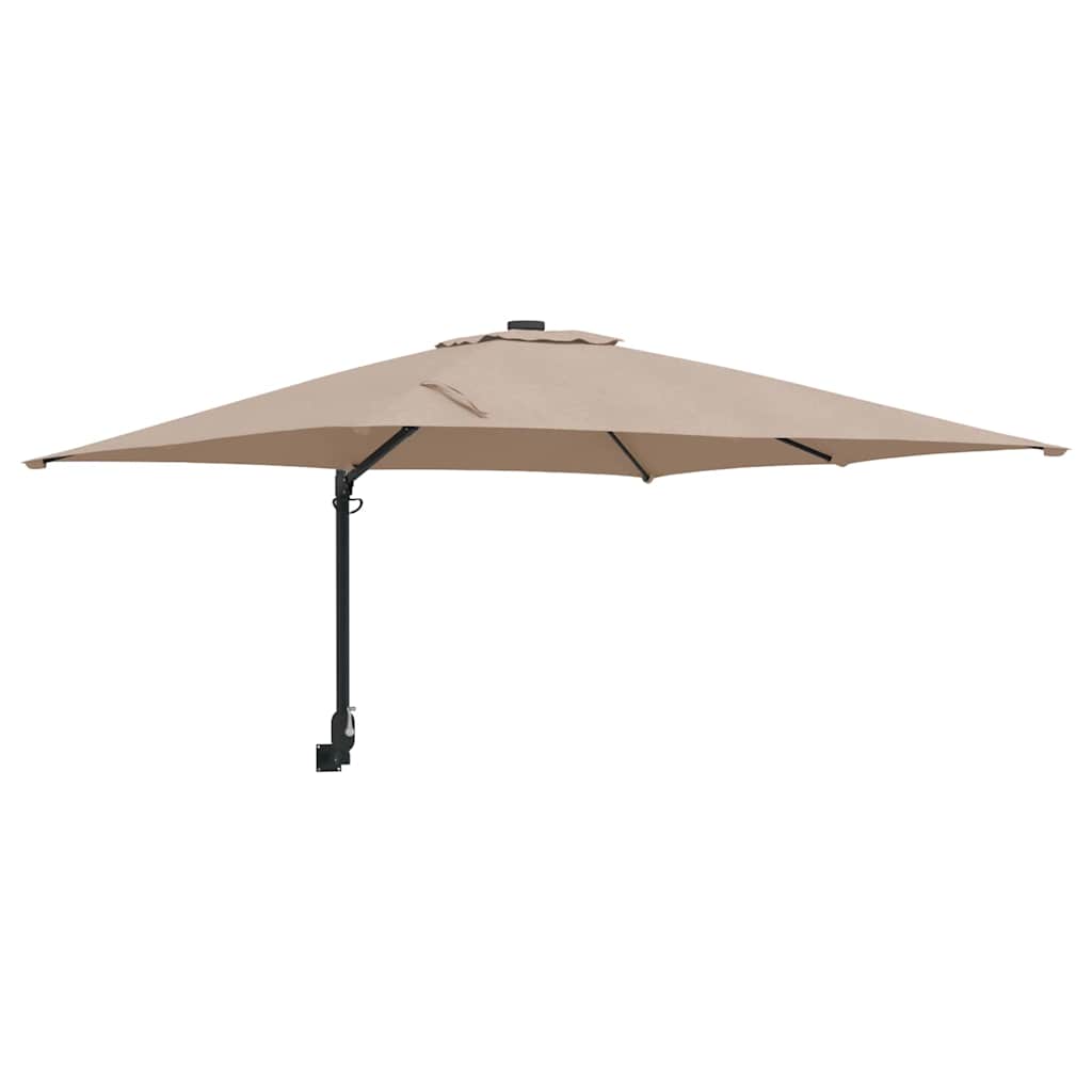 Garten-Sonnenschirm Sand 248,5 x 247,5 x 160 cm
