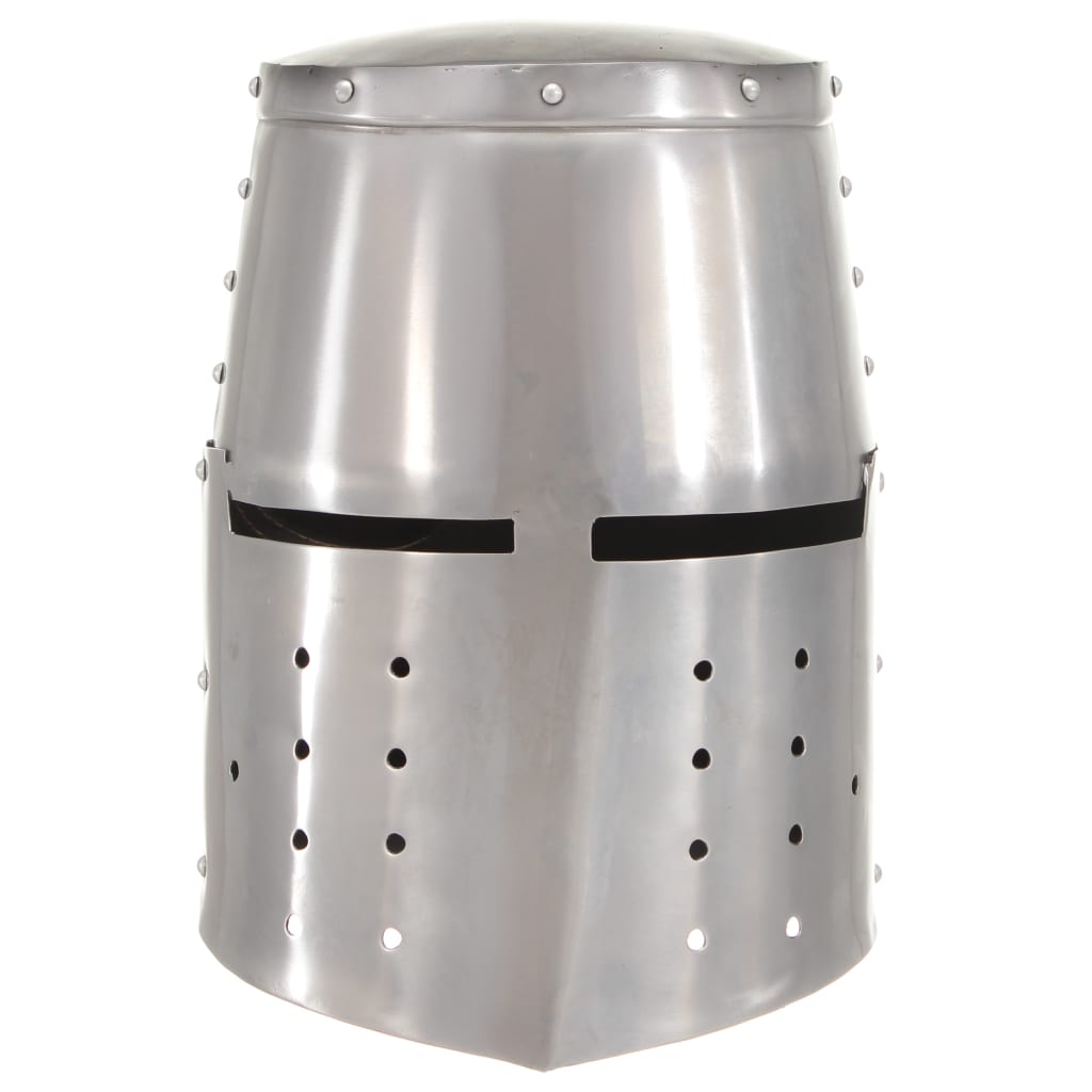Preußische Pickelhaube Antik Replik für LARP Schwarz Stahl