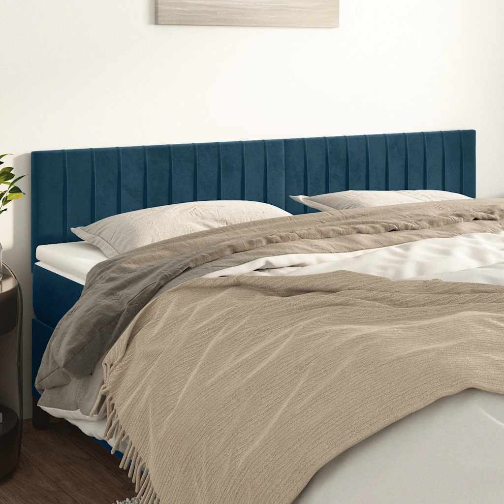 Kopfteil Hellgrau 80x5x118/128 cm Samt