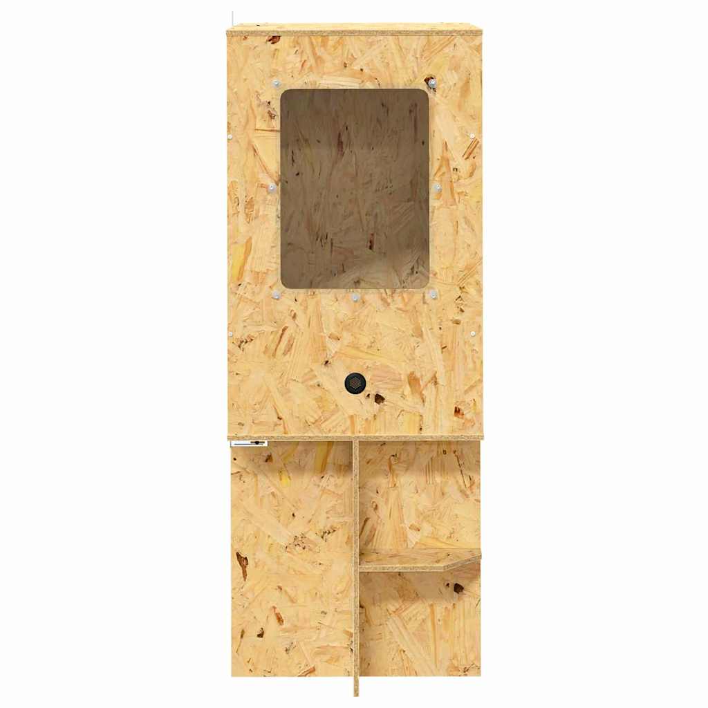 Terrarium Braun 50 x 50 x 100 cm OSB