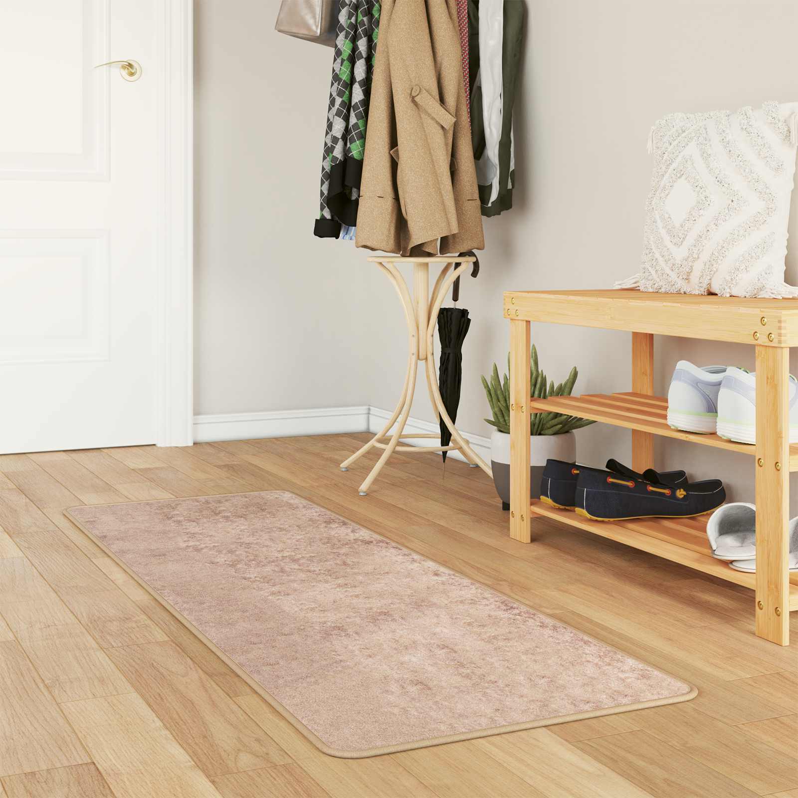 Teppich Waschbar Mehrfarbig 160x230 cm