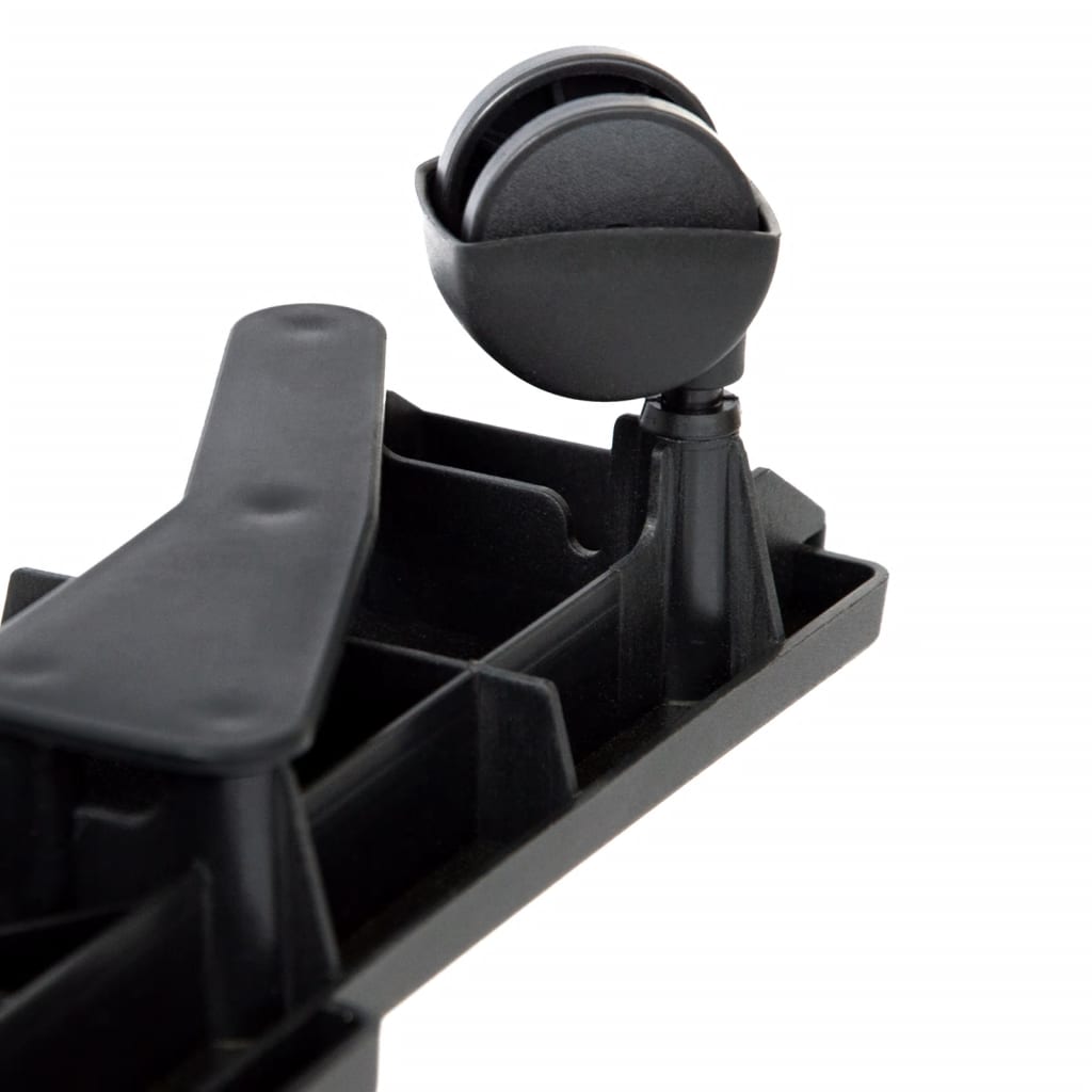 Transportroller mit 4 Rollen 2 Stk. Schwarz Polypropylen 170 kg
