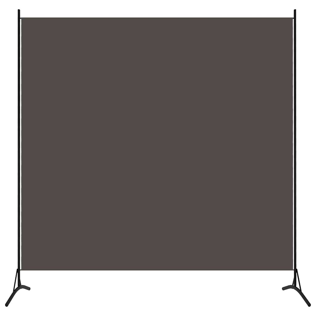 Einzel Panel Raumteiler Beige 175 x 180 cm Stoff