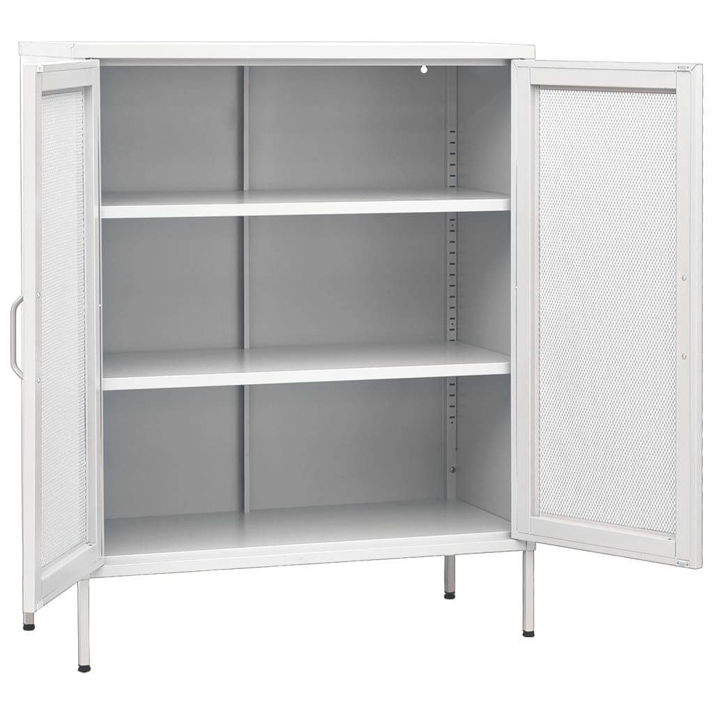 Lagerschrank Olivgrün 80x35x101,5 cm Stahl