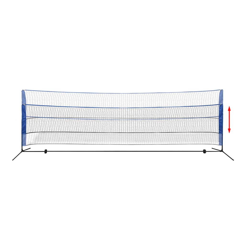 Badmintonnetz-Set mit Federbällen 300 x 155 cm