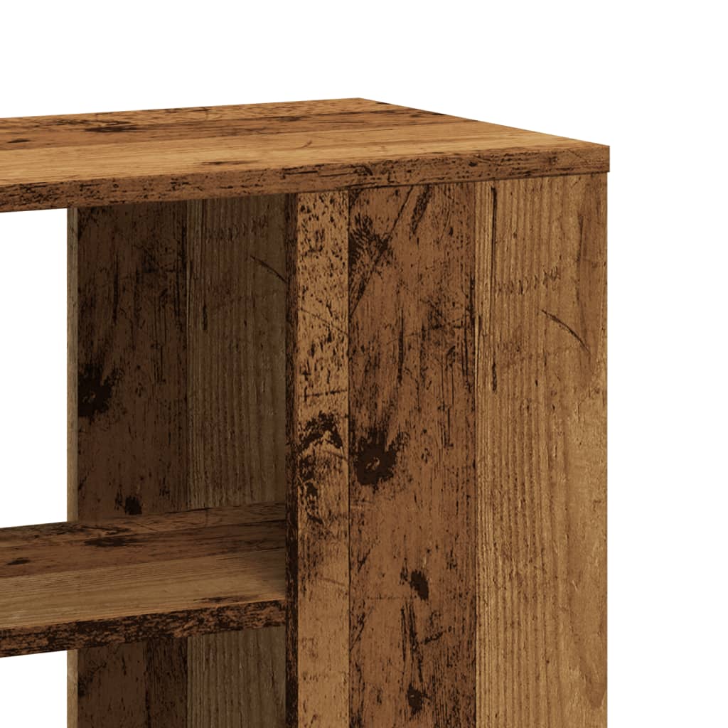 Beistelltisch Weiß 60x30x50 cm Holzwerkstoff