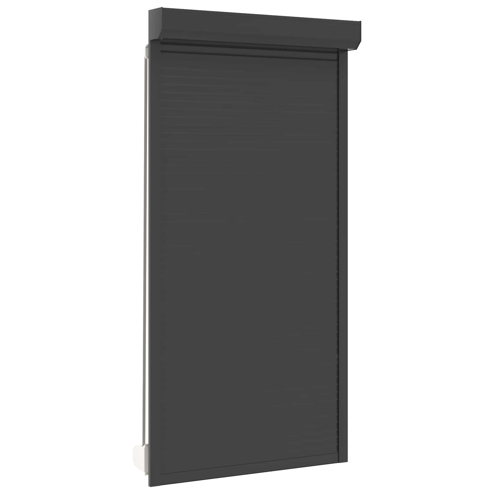 Rollladen Weiß 70 x 100 cm Aluminium und Polyurethan