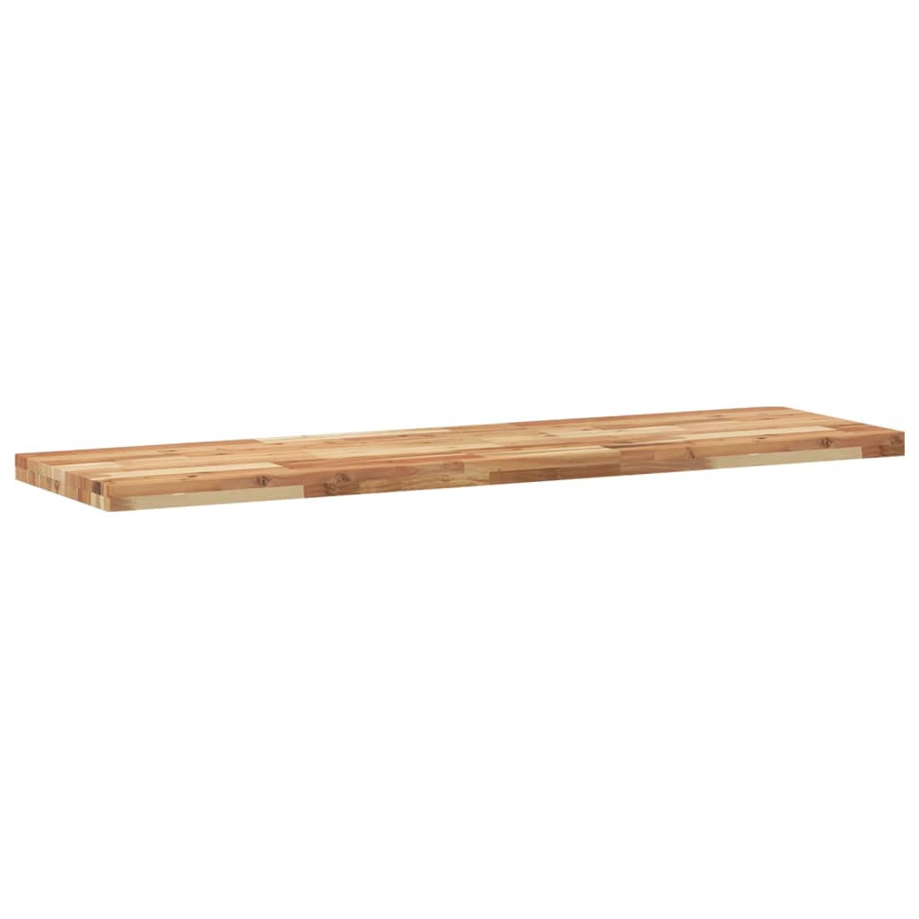 Tischplatte 40x20x2 cm Rechteckig Massivholz Akazie