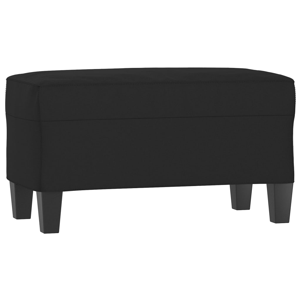 Sitzbank Hellgrau 70x35x41 cm Mikrofasergewebe