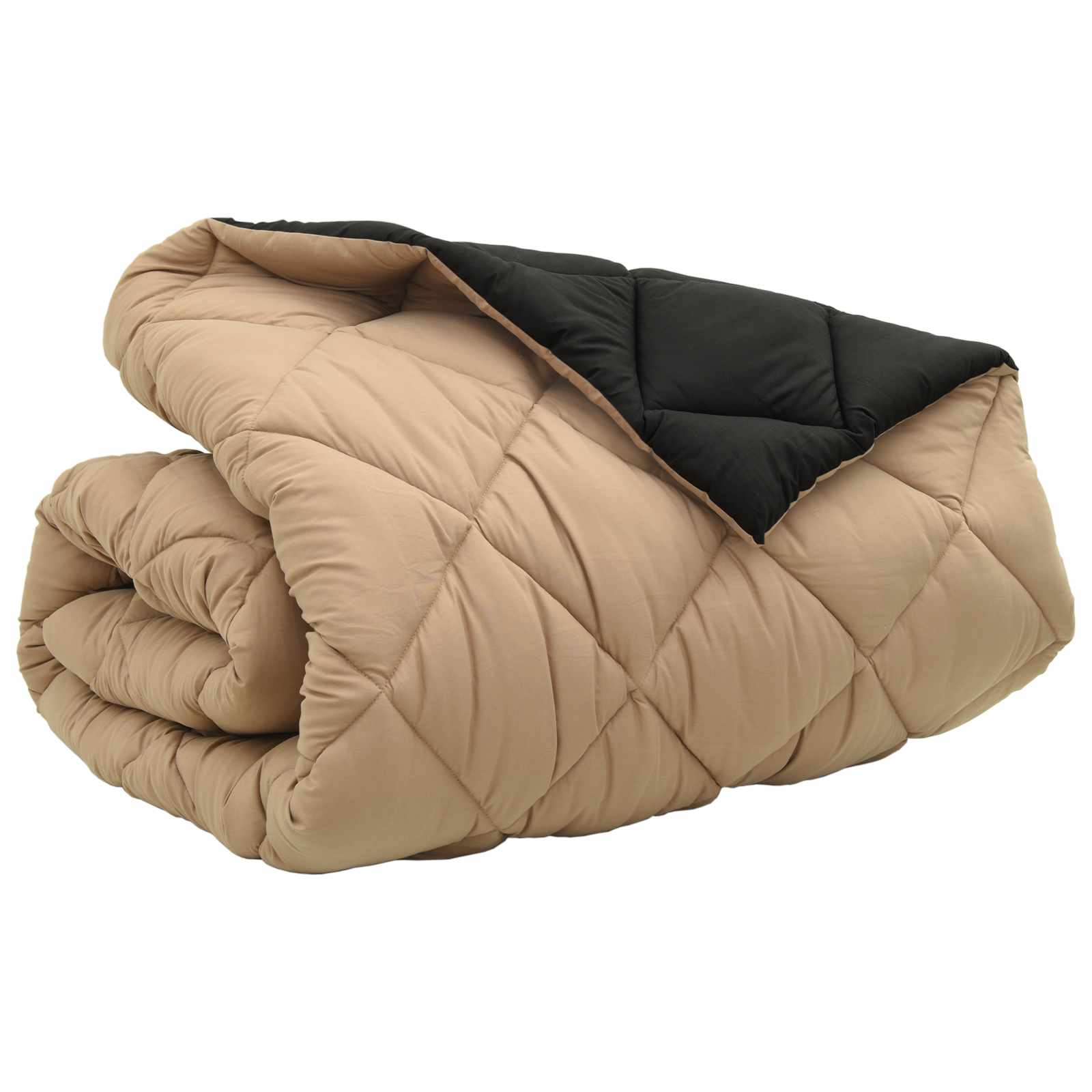 Winterbettdecke Anthrazit 135 x 200 cm Mikrofaser