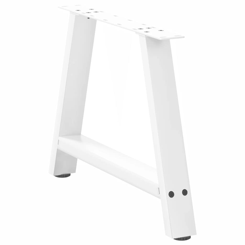 Couchtischbeine A-Form 2 Stk. 30x(30-31) cm Stahl