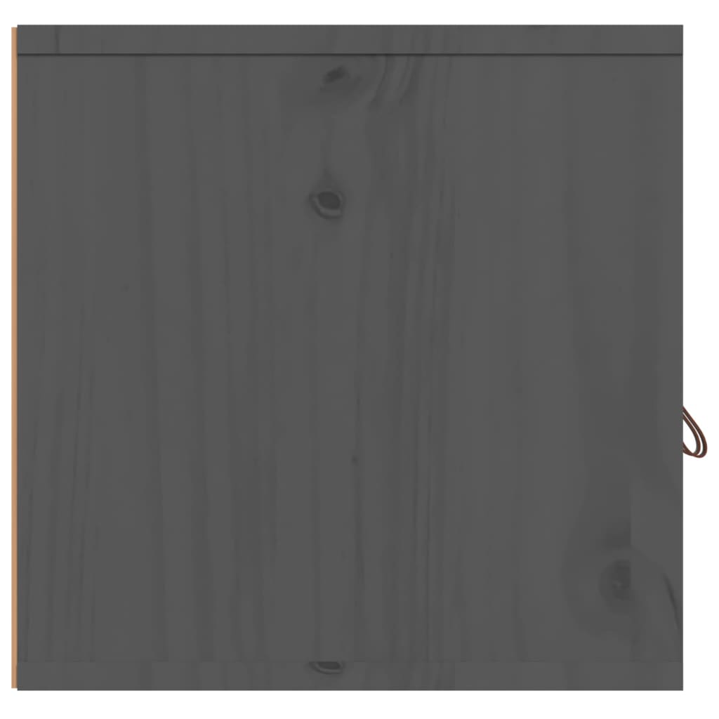 Wandschrank 80x30x30 cm Massivholz Kiefer
