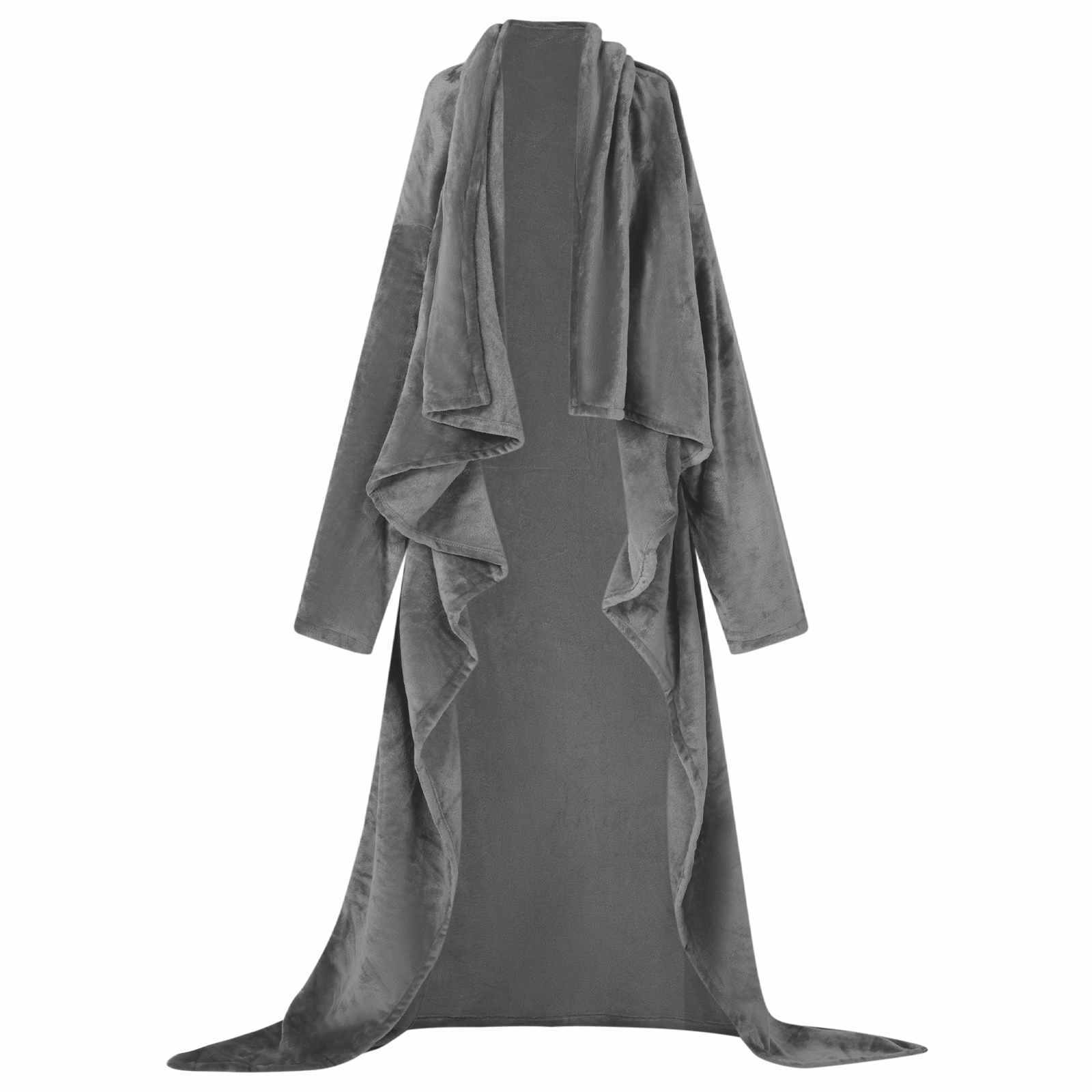 Decken-Hoodie Beige F Flanell