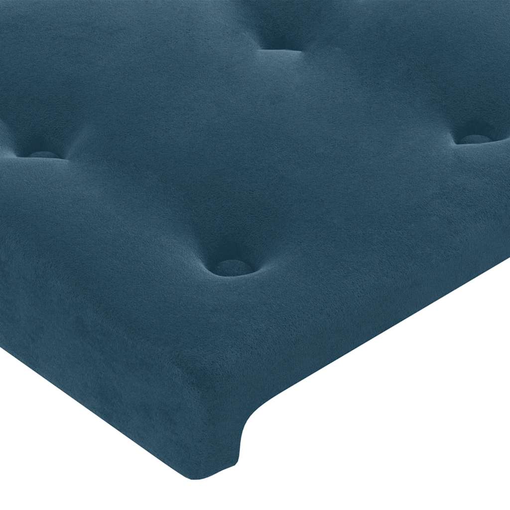 Kopfteil Hellgrau 80x5x118/128 cm Samt