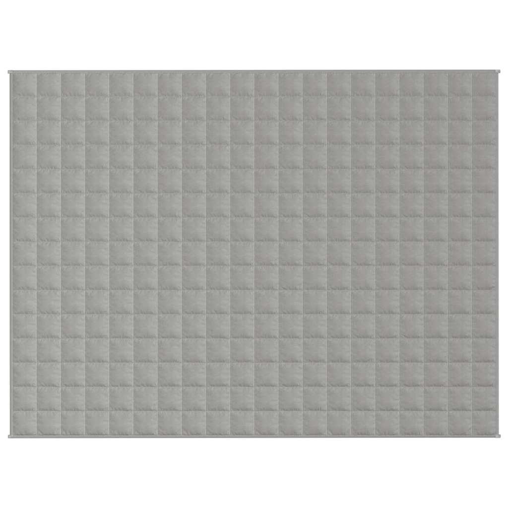 Gewichtsdecke Grau 122x183 cm 5 kg Stoff
