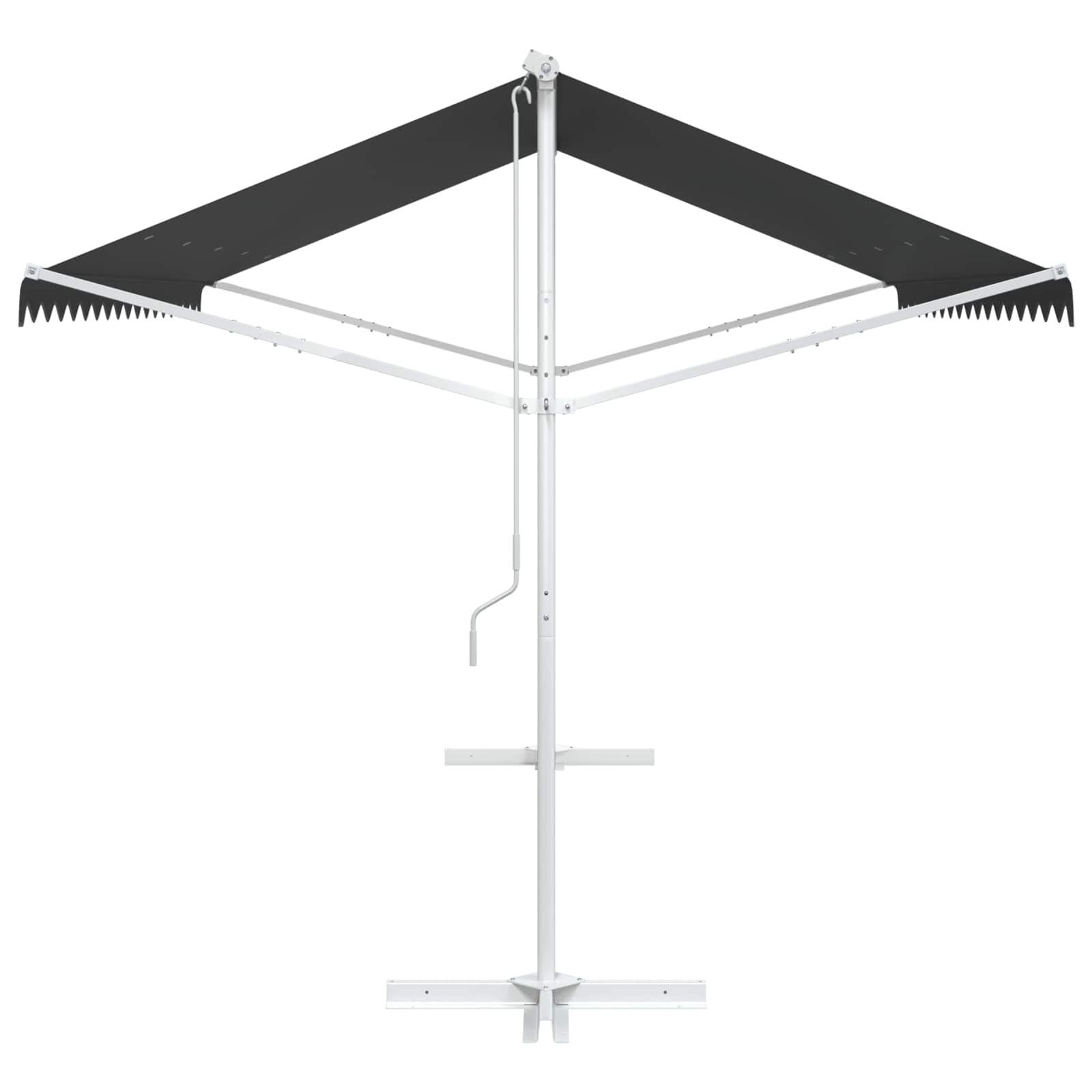 Freistehende Markise 400x300 cm Anthrazit