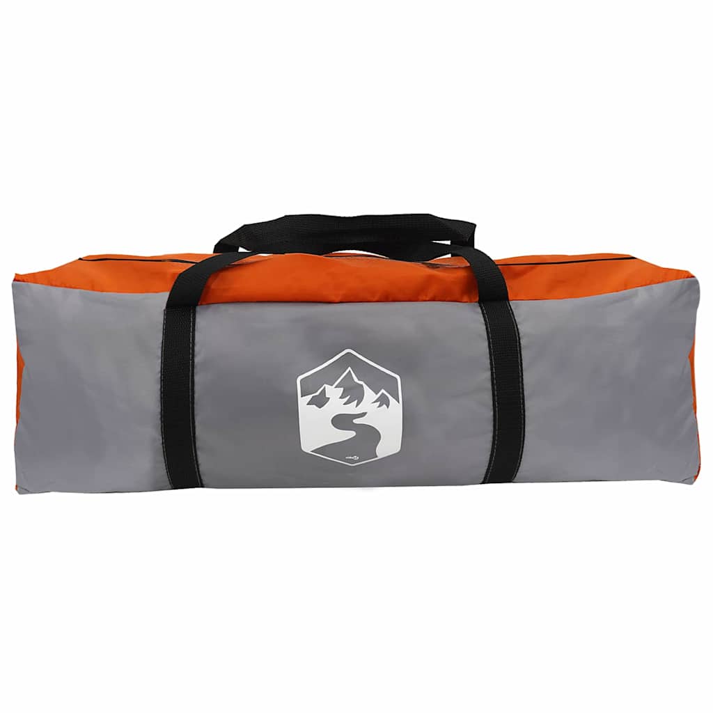 Cabin Zelt 3-Personen mit Dach Grün und Weiß 320 x 320 x 203 cm