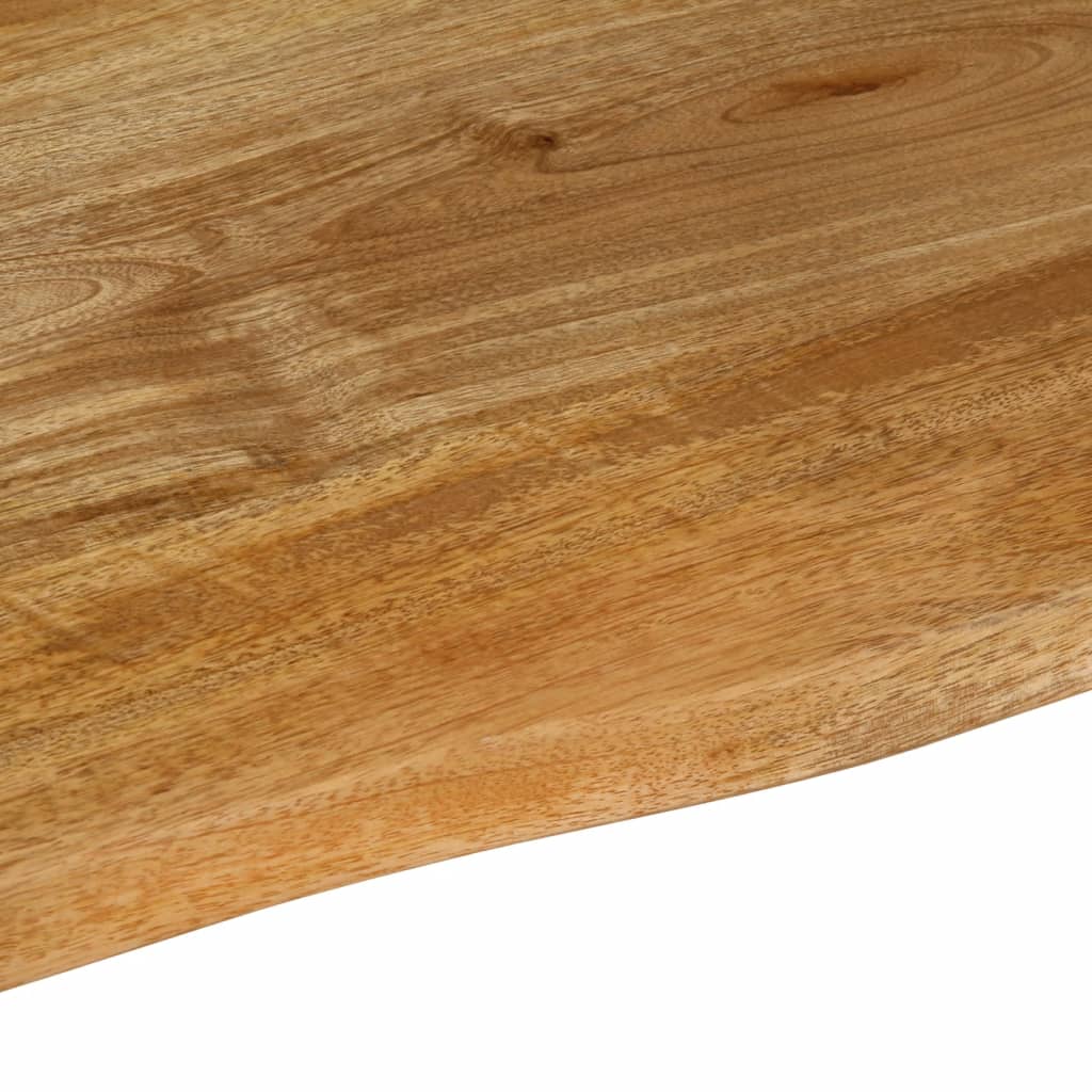 Wandregal 40x20x2,5 cm Rechteckig Massivholz Akazie Baumkante