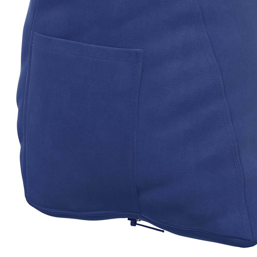 Rückenkissen Blau 45 x 20 x 35 cm Cordstoff