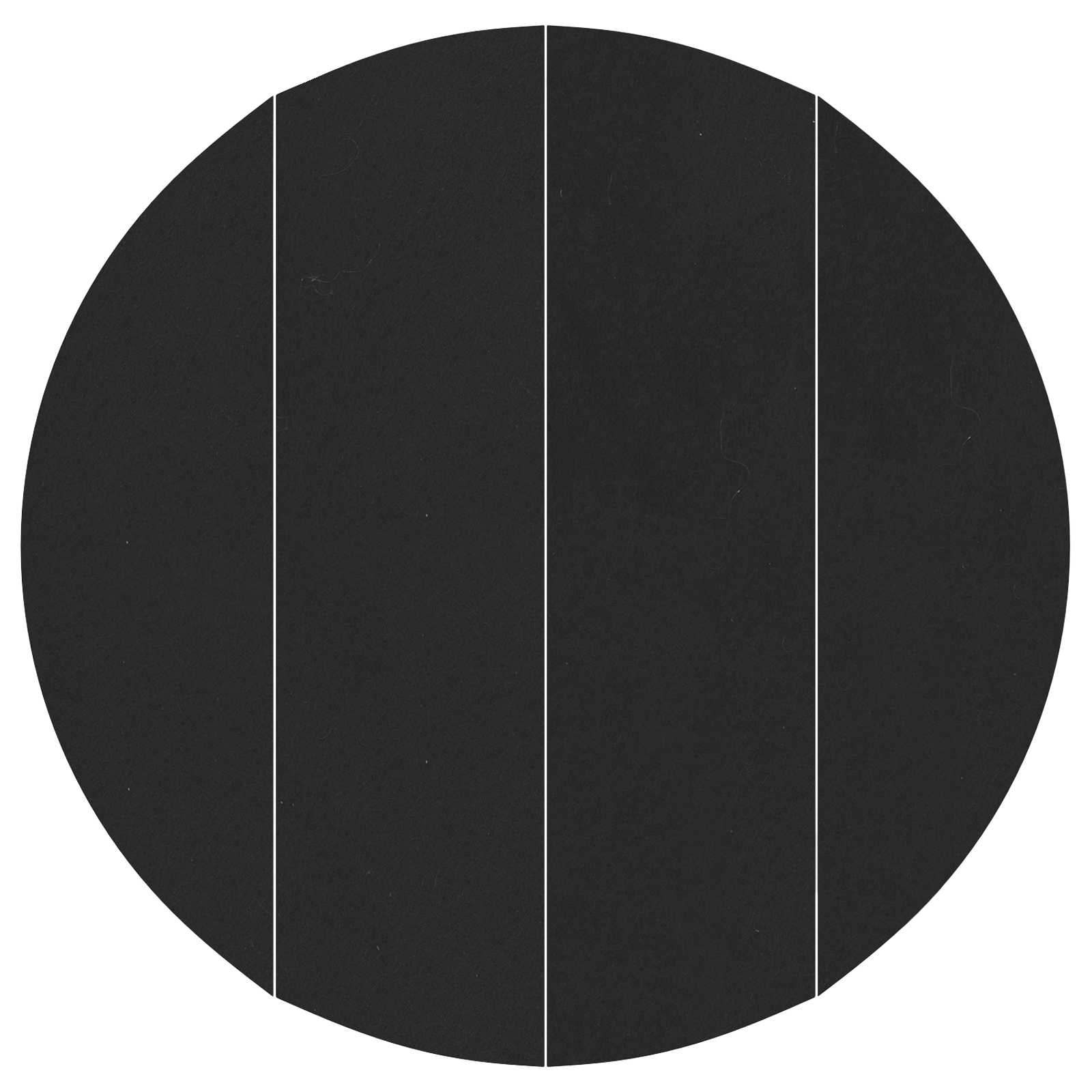Bodenfolie für Pools Schwarz Ø 244 cm Vliesstoff