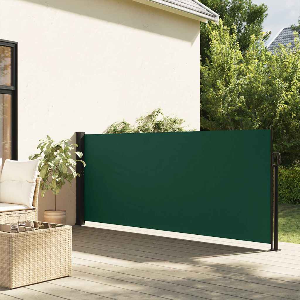 Seitenmarkise Ausziehbar Schwarz 100x300 cm