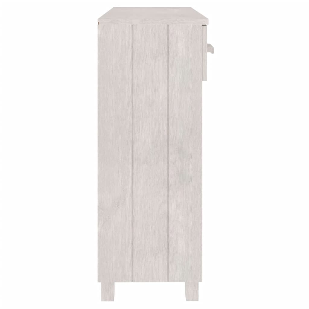 Konsolentisch HAMAR Honigbraun 90x35x90 cm Massivholz Kiefer