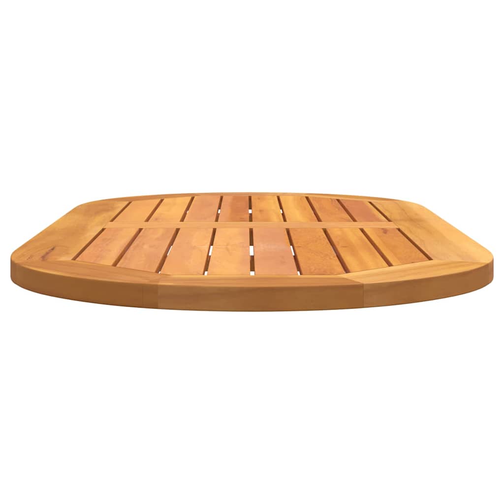 Tischplatte Öl-Natur 80 x 40 x 2 cm Massivholz Akazie