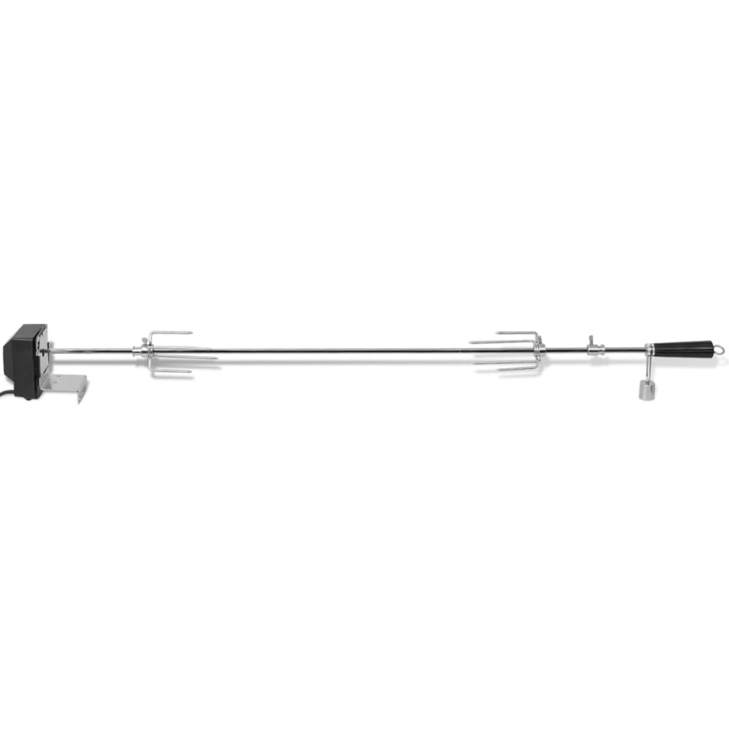 Grillspieß mit Motor Stahl 1000 mm