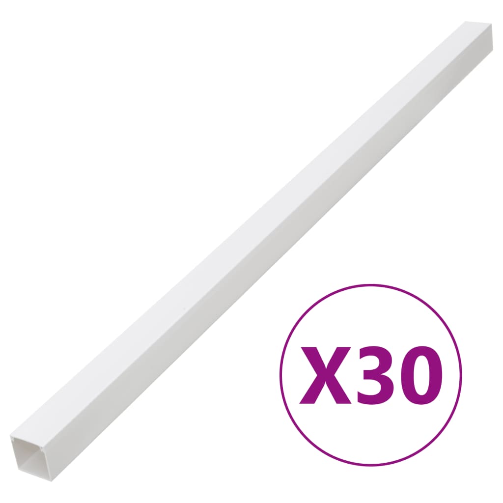 Installationsrohre Selbstklebend 25x25 mm 10 m PVC