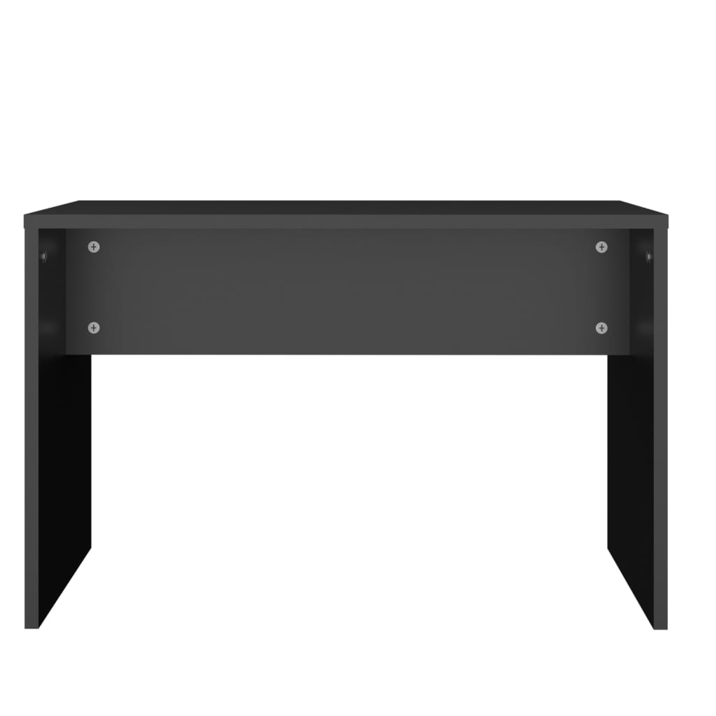 Schminktisch-Set Weiß 86,5x35x136 cm