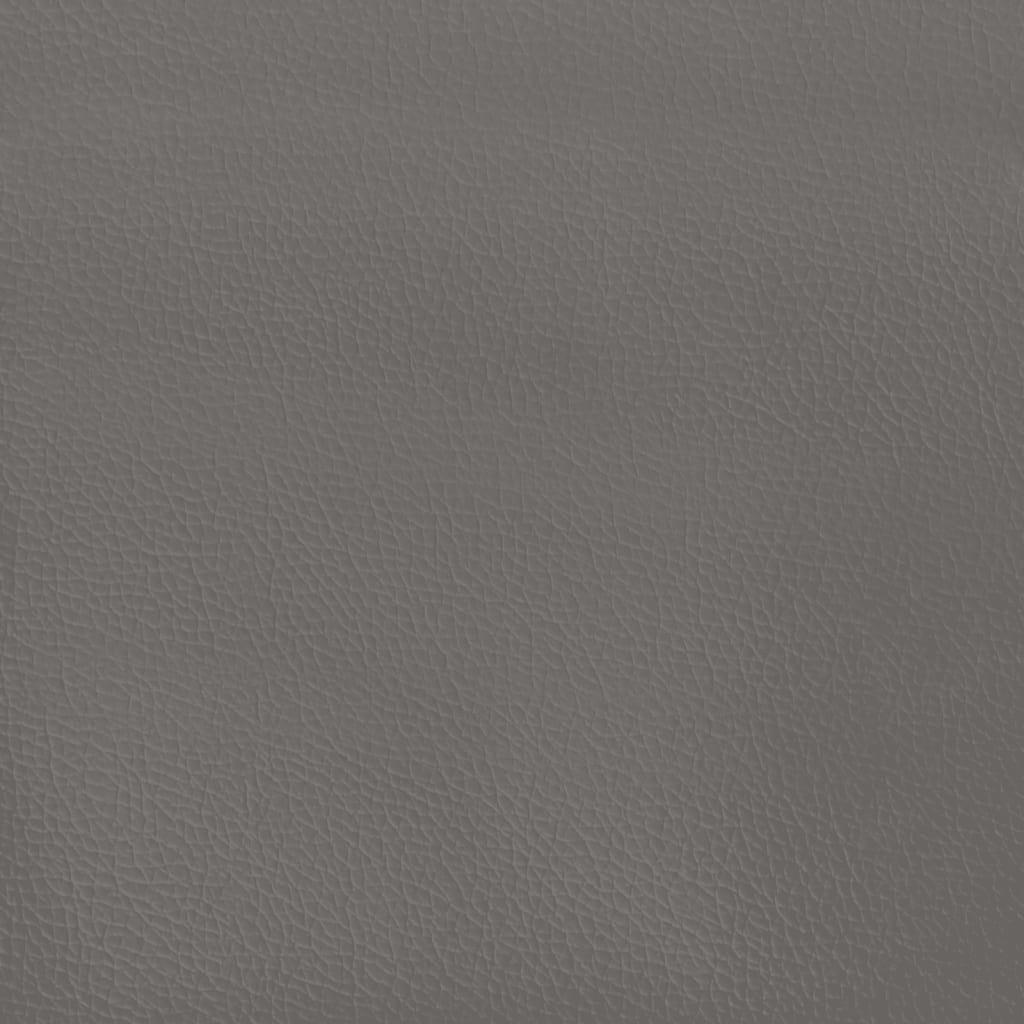 Kopfteil mit Ohren Creme 83x16x78/88 cm Kunstleder