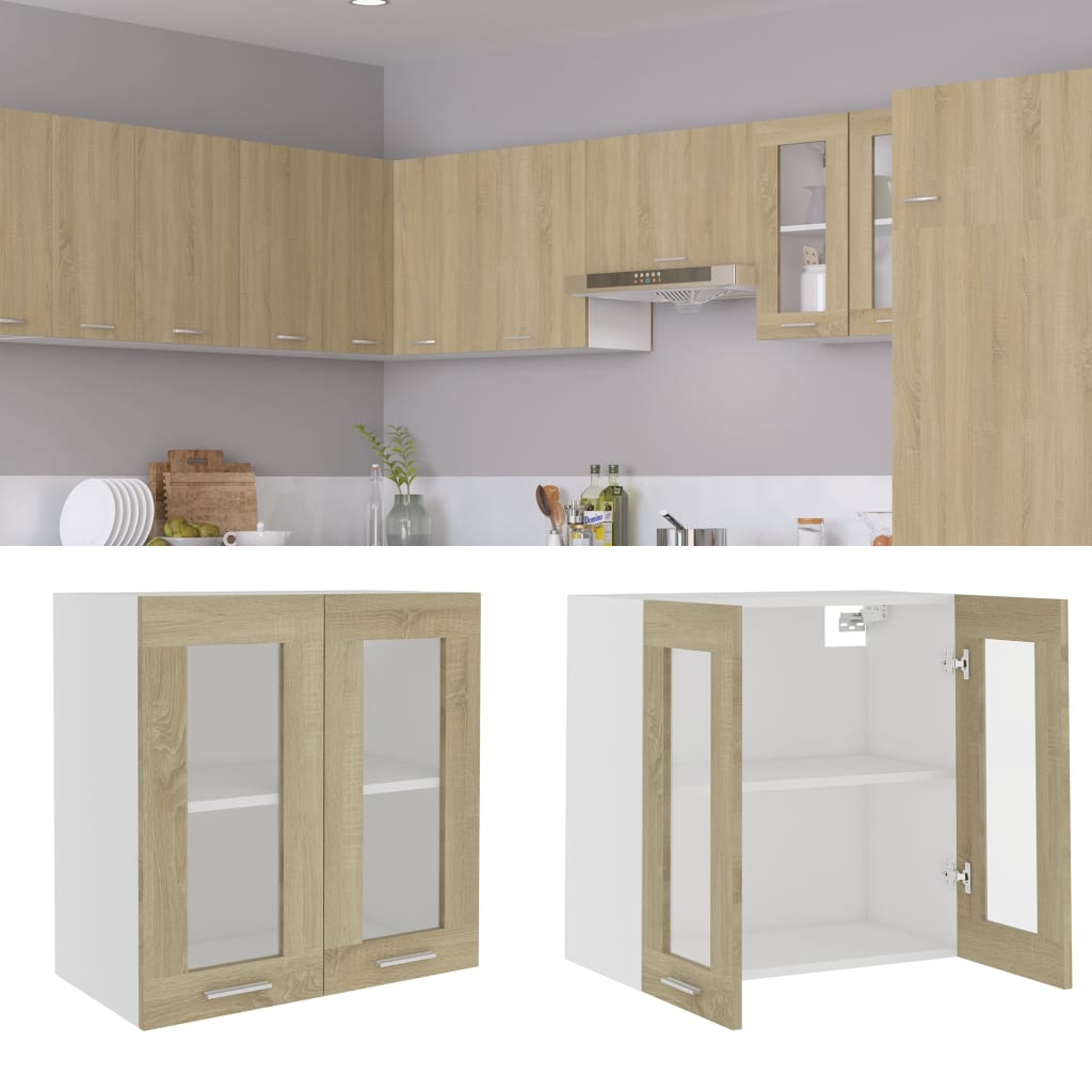 Unterschrank Lyon Weiß 60x46x81,5 cm Holzwerkstoff