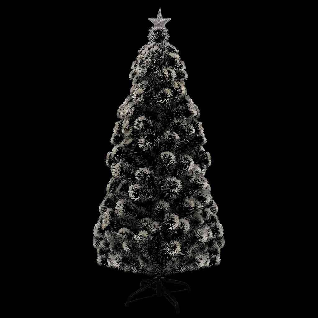 Vorbeleuchteter Weihnachtsbaum mit Ständer und LED 150 cm Glasfaser