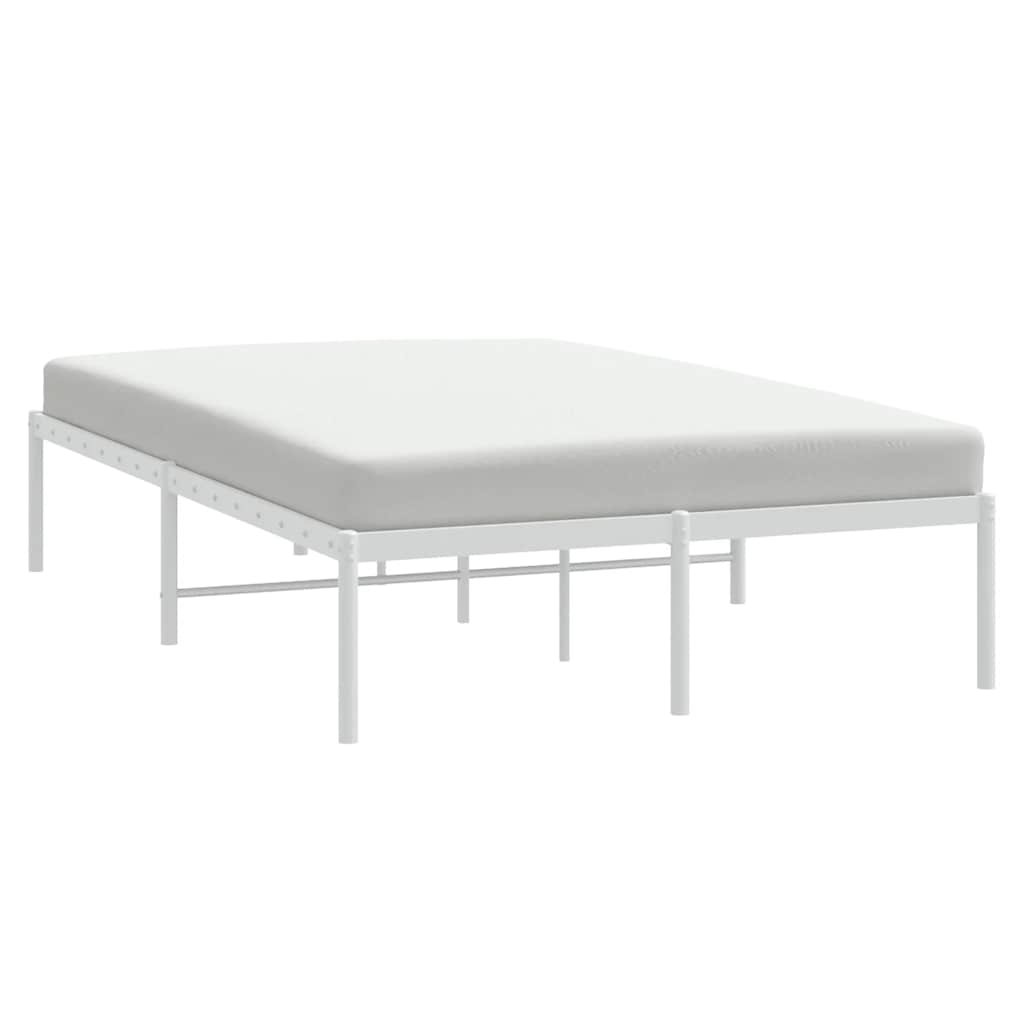 Bettgestell Metall Schwarz 75x190 cm