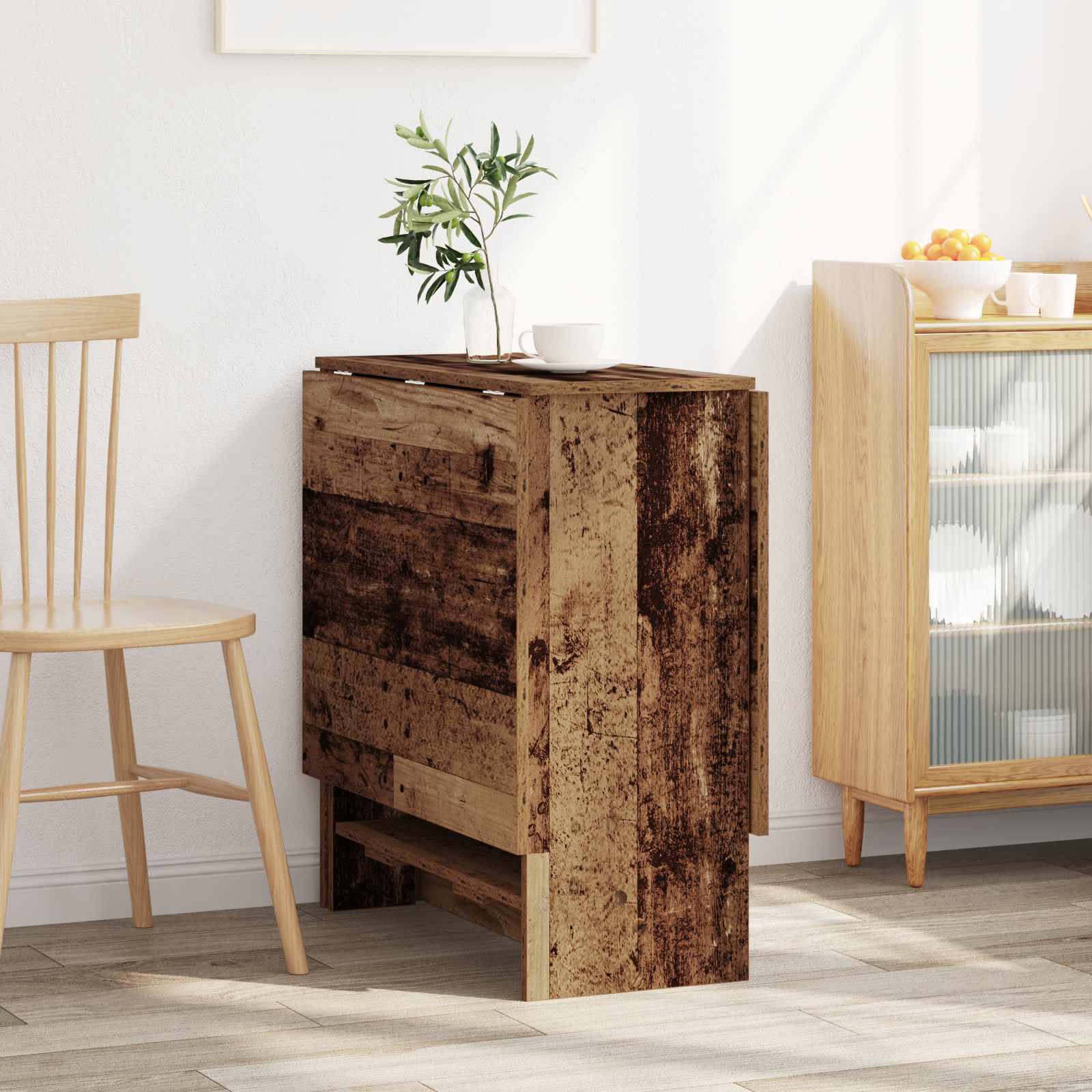 Esstisch 138 x 70 x 73,5 cm Holzwerkstoff Weiß Rechtwinklig