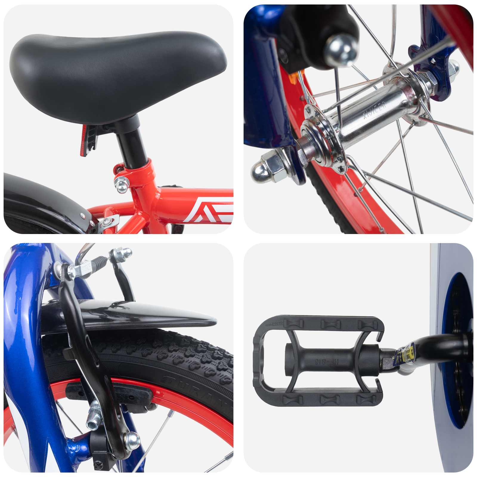 Kinderfahrrad 12 Zoll für 2-4 Jahre alt Gelb