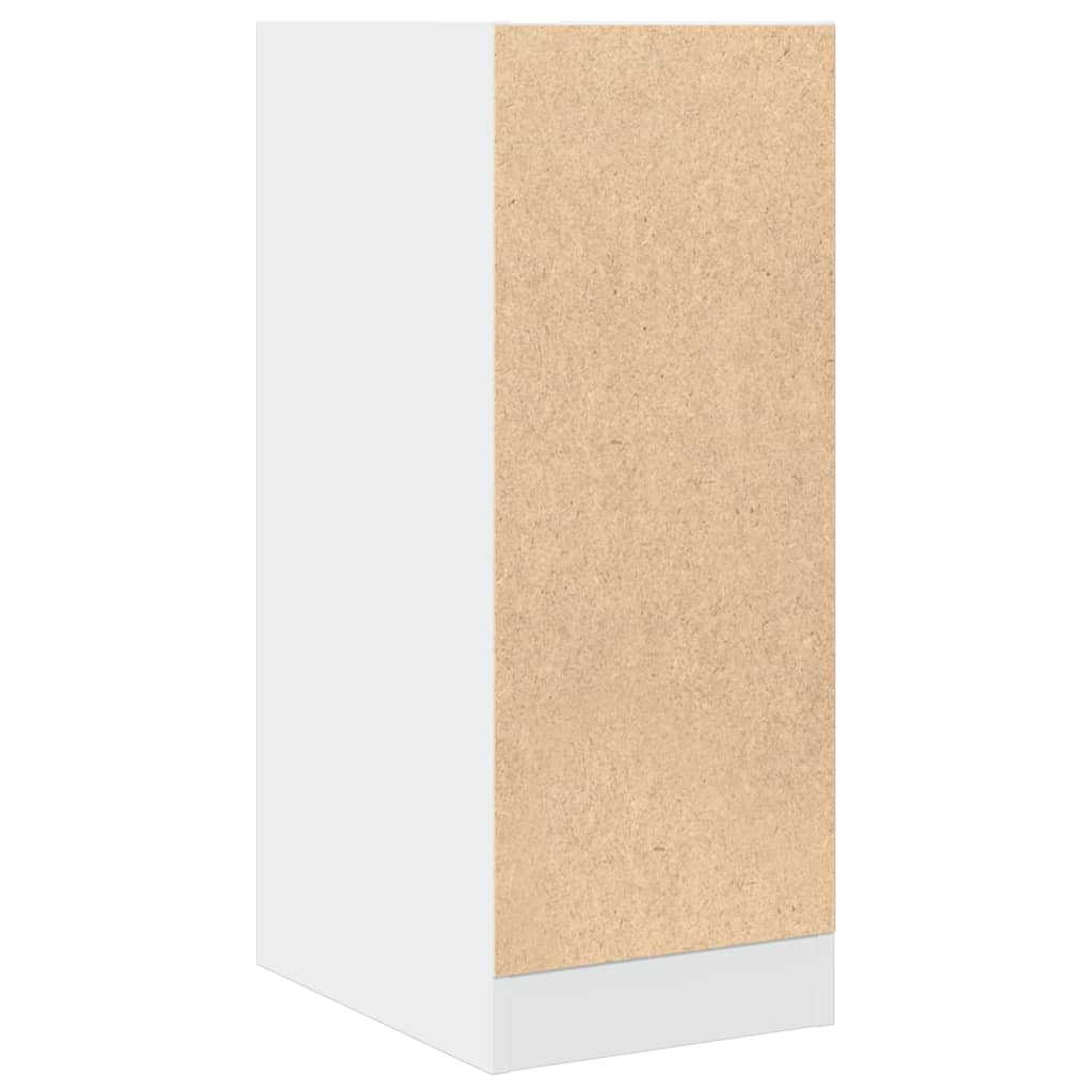 Apothekerschrank Weiß 30 x 41 x 174,5 cm Holzwerkstoff