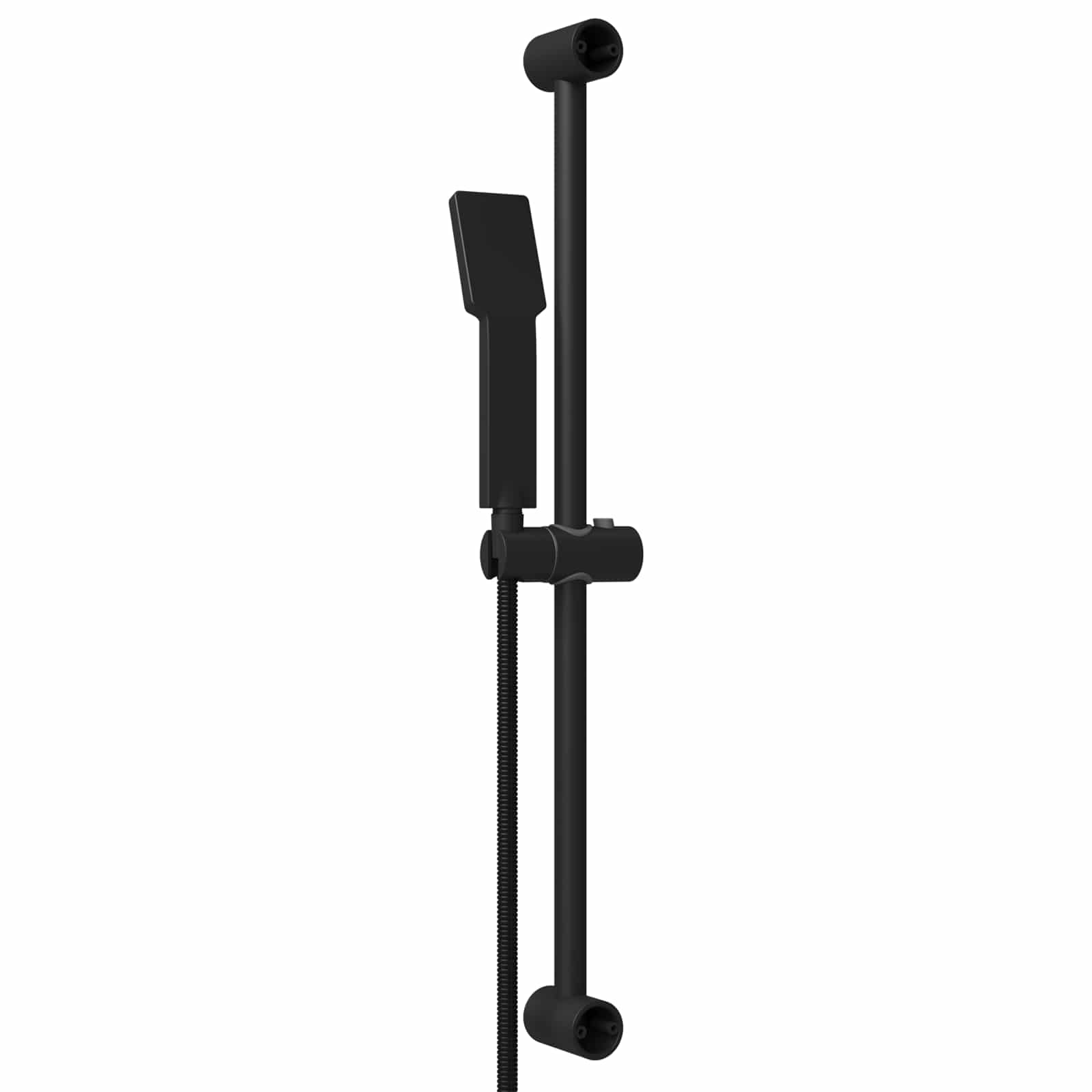 Duschsystem-Set Chrom 70 cm Edelstahl