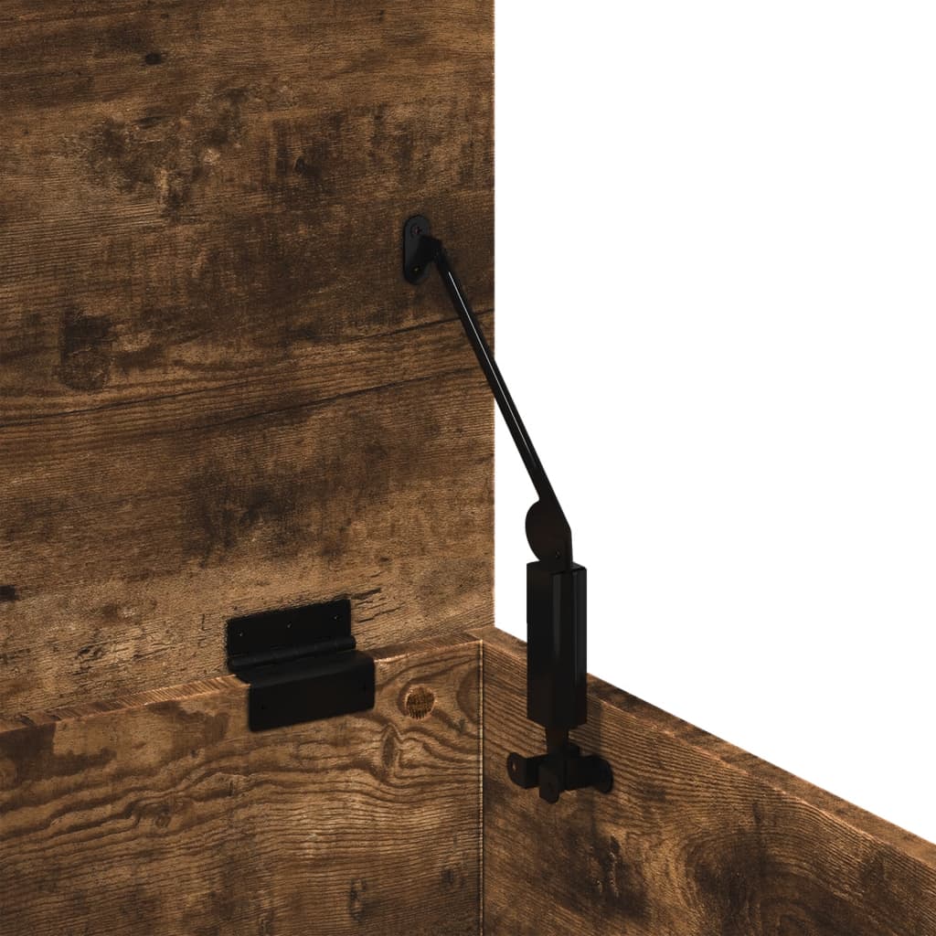 Aufbewahrungstruhe Weiß 84x42x46 cm Holzwerkstoff