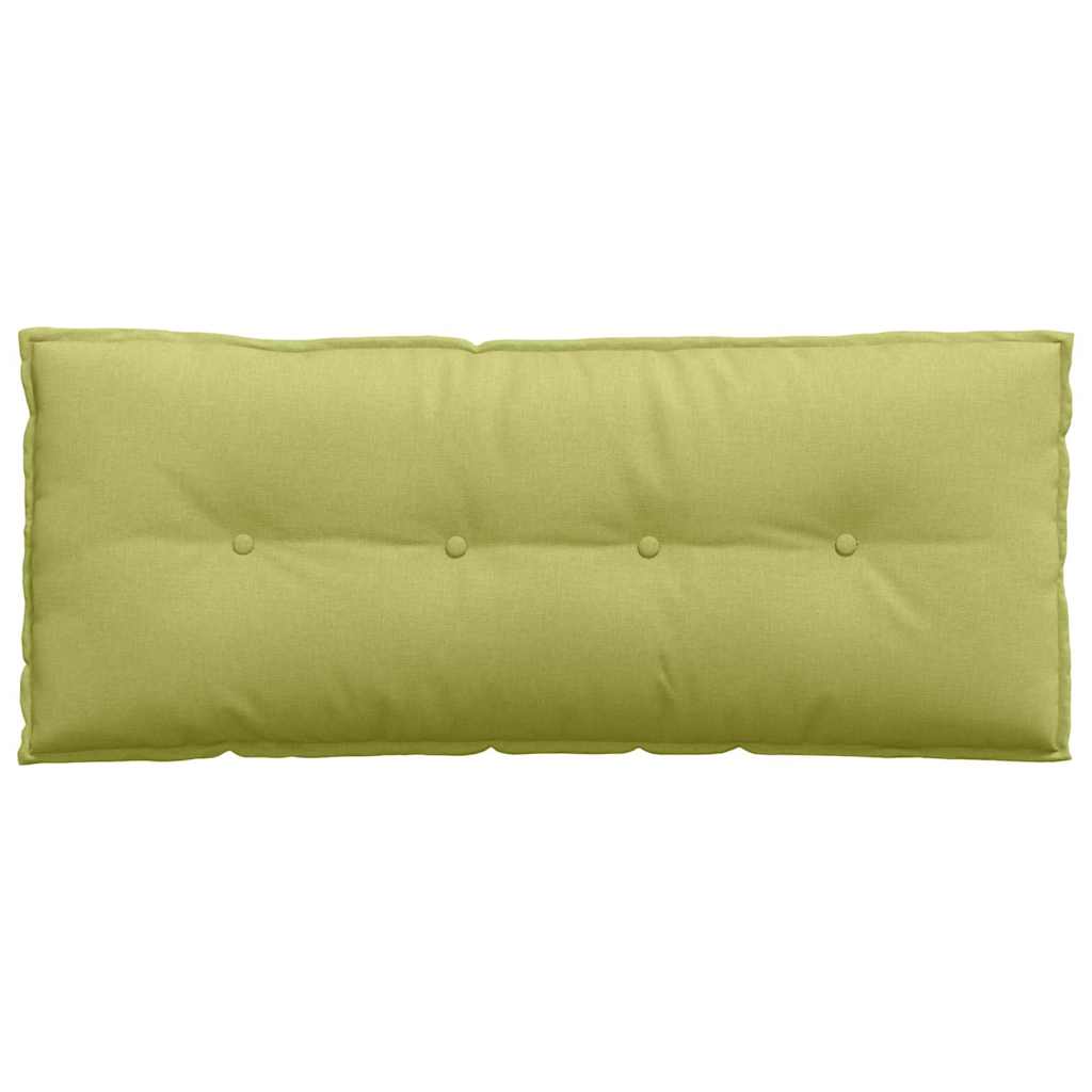 Rückenkissen Hellgrau 50 x 19 x 45 cm Stoff