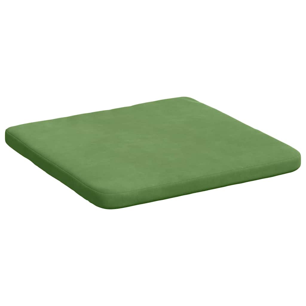 Sitzkissen 4 pcs Blau 40 x 40 x 3 cm Samt