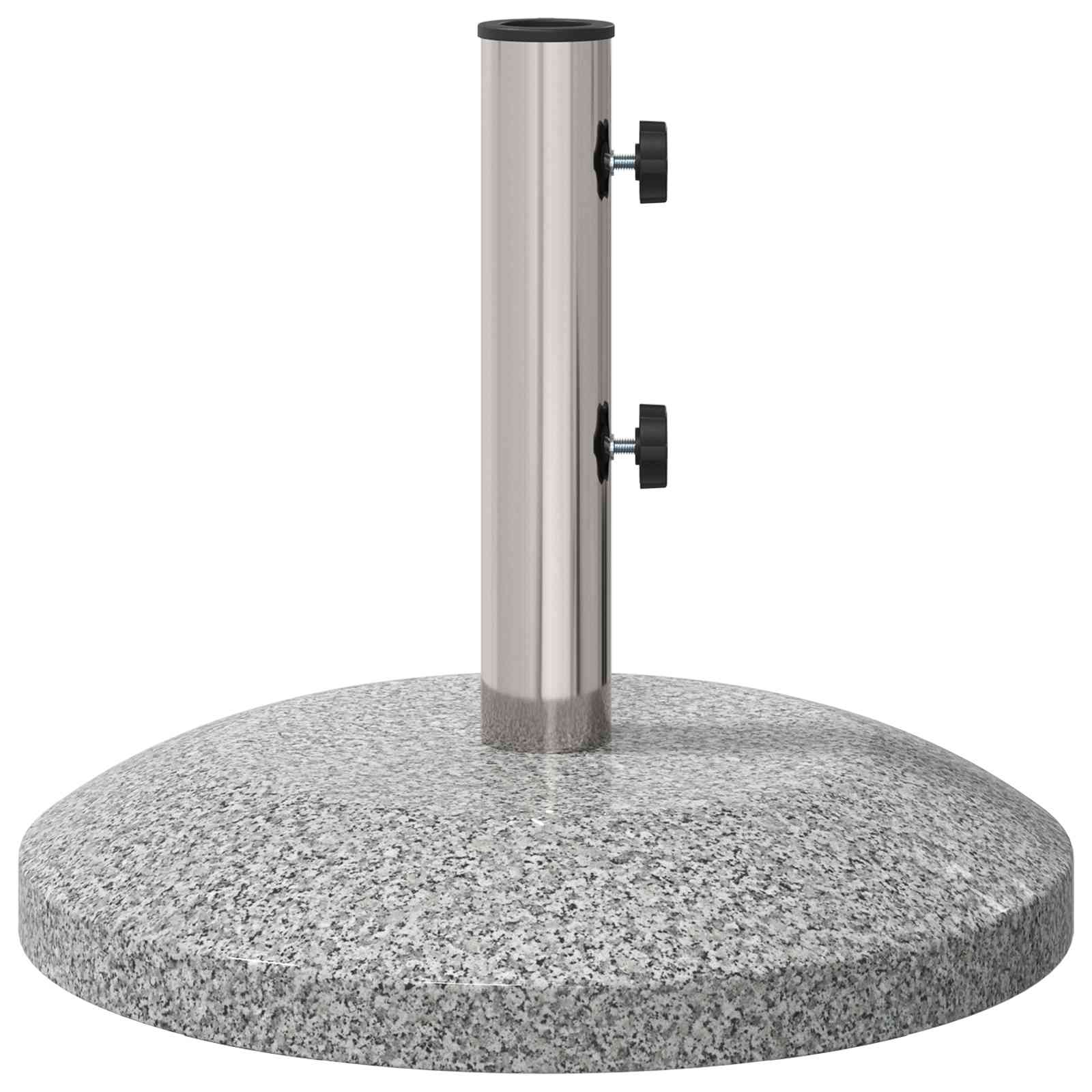 Parasolbasis für 40-50 mm Pole 26.75 kg Schwarz