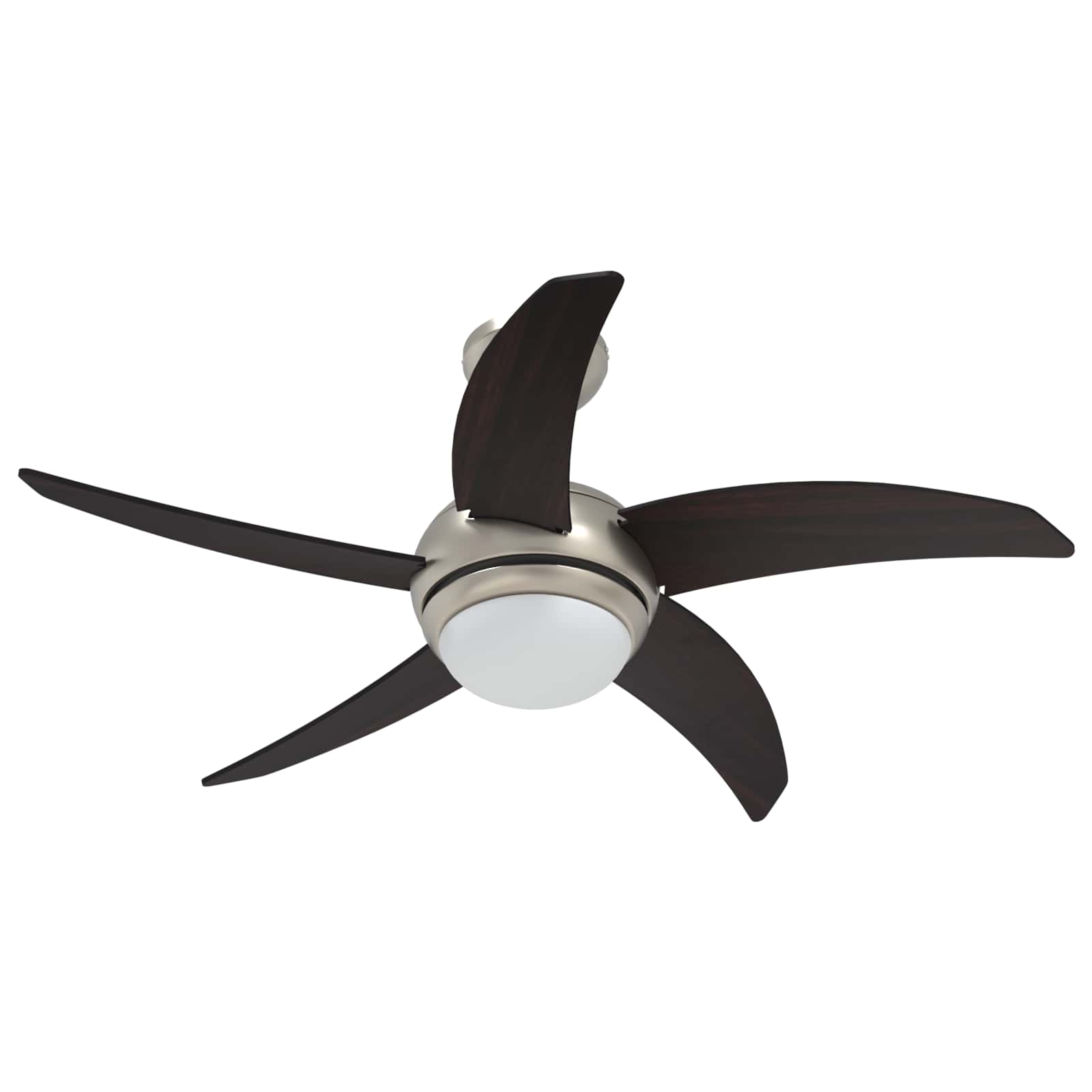 Deckenventilator mit Licht und Fernbedienung Ø 130 cm Weiß