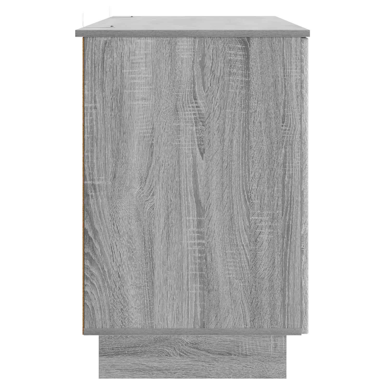 Schreibtisch Schwarz Holzwerkstoff 142,5 x 50 x 75 cm